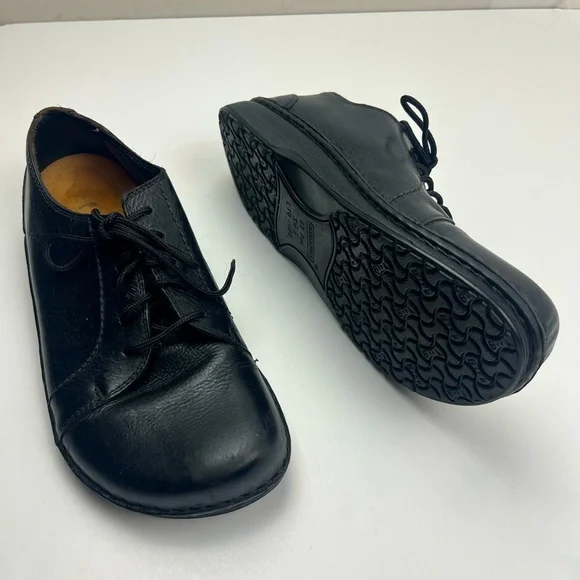 Birkenstock | Shoes | Footprints Birkenstock Black Leather  display picture 3